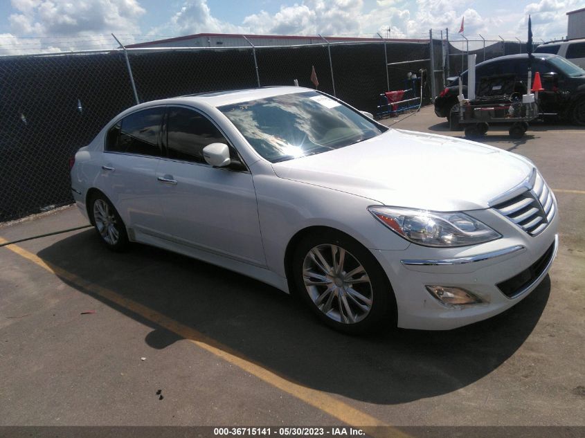 2013 HYUNDAI GENESIS 3.8L - KMHGC4DD8DU247562