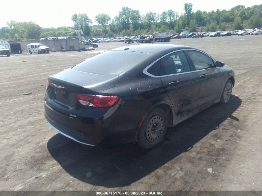 2015 CHRYSLER 200 LIMITED - 1C3CCCAB3FN616670
