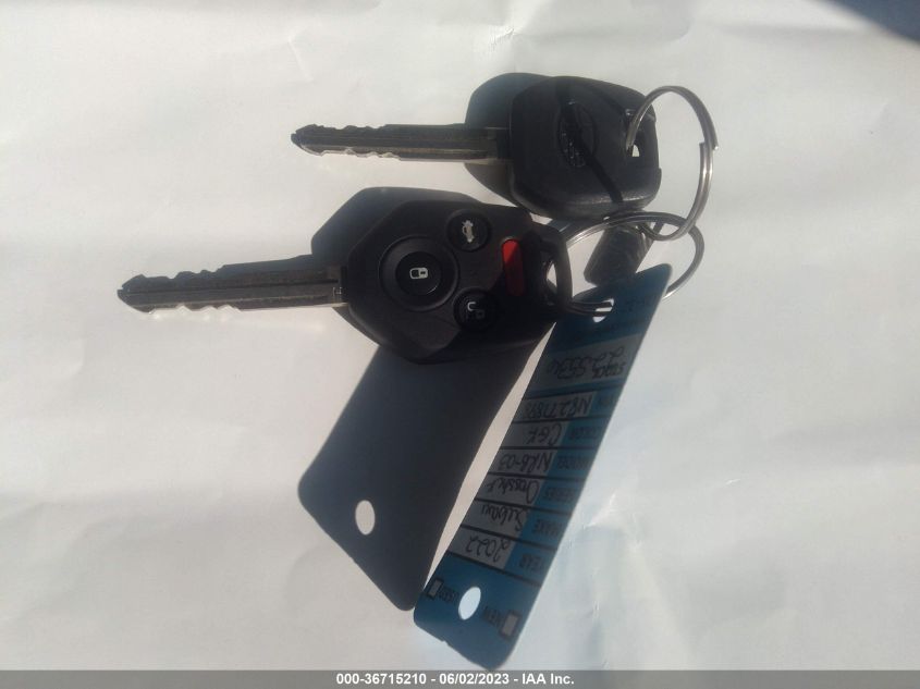 2022 SUBARU CROSSTREK - JF2GTABC3N8277898