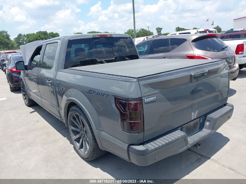 2018 FORD F-150 XL/XLT/LARIAT - 1FTEW1C59JFC14808
