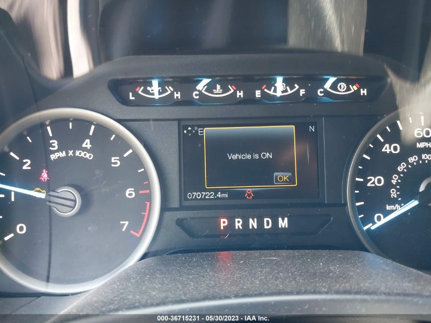 2018 FORD F-150 XL/XLT/LARIAT - 1FTEW1C59JFC14808
