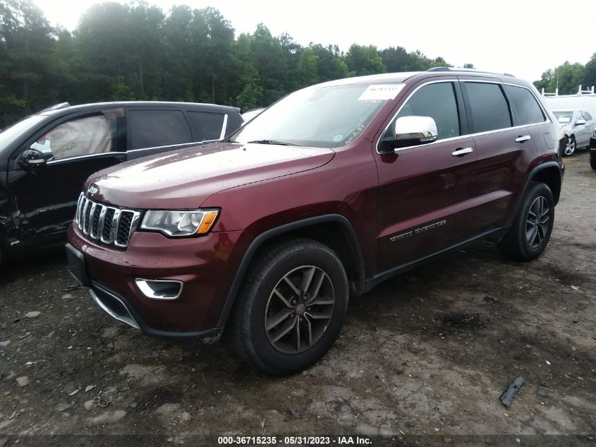 2017 JEEP GRAND CHEROKEE LIMITED - 1C4RJFBG4HC746446