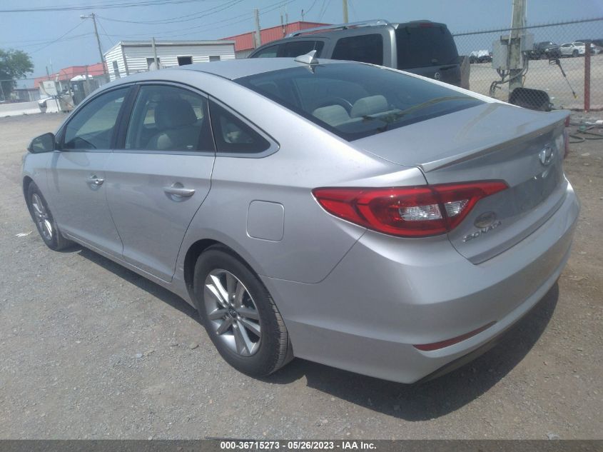 2016 HYUNDAI SONATA 2.4L SE - 5NPE24AF2GH385701