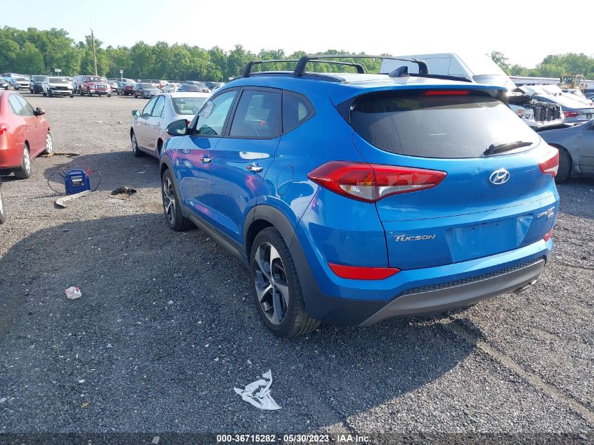 2016 HYUNDAI TUCSON LIMITED - KM8J3CA20GU214241