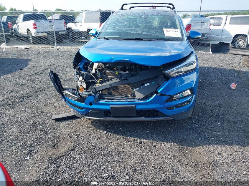 2016 HYUNDAI TUCSON LIMITED - KM8J3CA20GU214241
