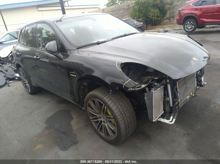 2018 PORSCHE CAYENNE S - WP1AE2A21JLA72356