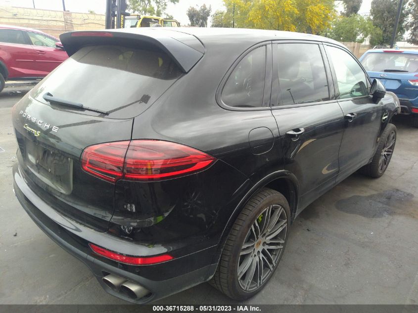 2018 PORSCHE CAYENNE S - WP1AE2A21JLA72356