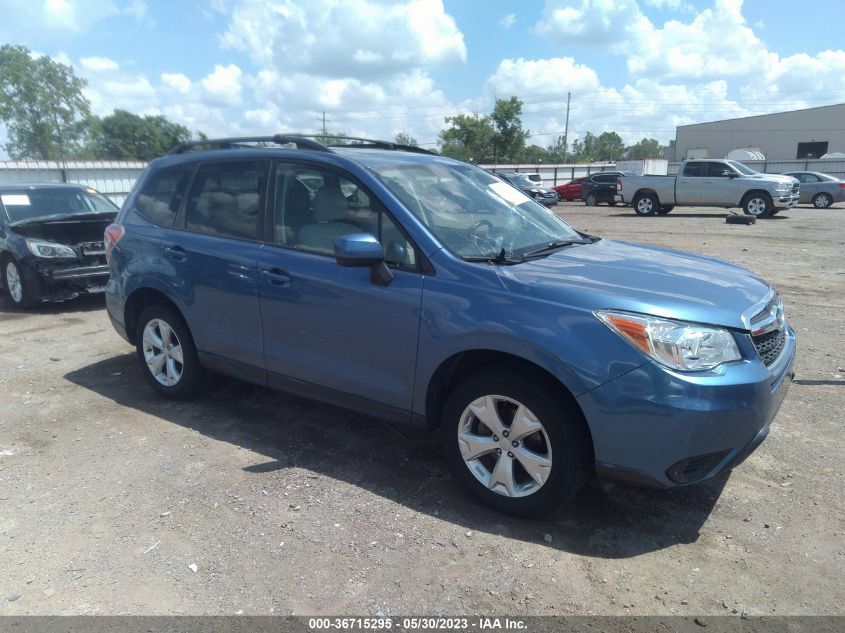 2016 SUBARU FORESTER 2.5I PREMIUM - JF2SJADC7GH408797