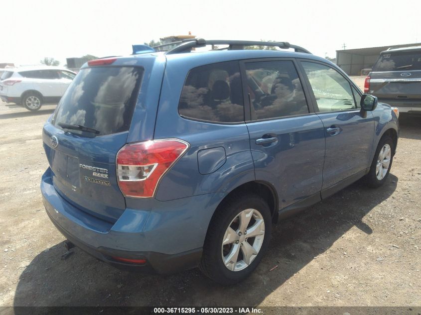 2016 SUBARU FORESTER 2.5I PREMIUM - JF2SJADC7GH408797