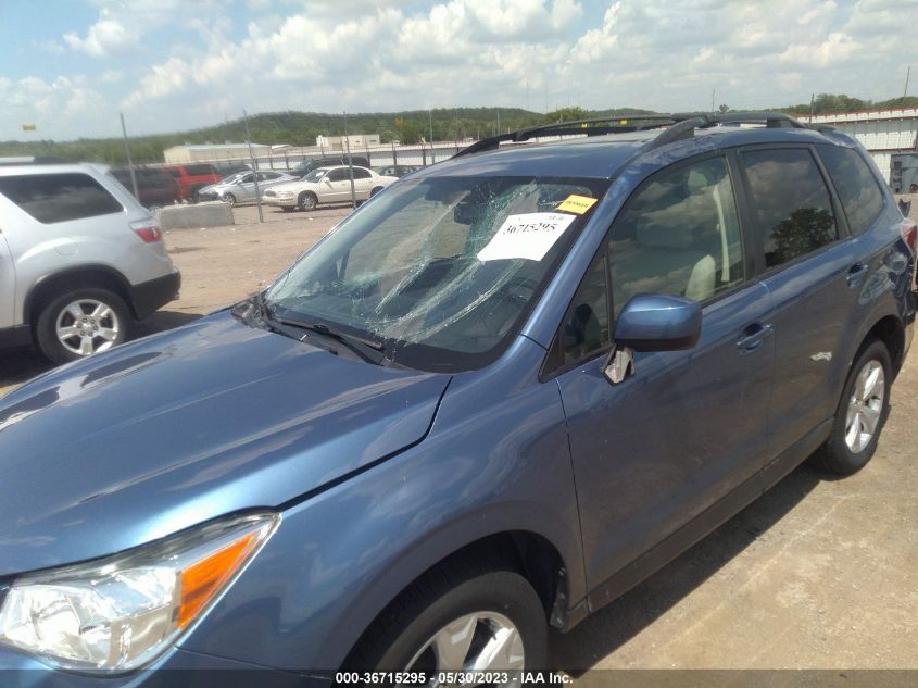 2016 SUBARU FORESTER 2.5I PREMIUM - JF2SJADC7GH408797