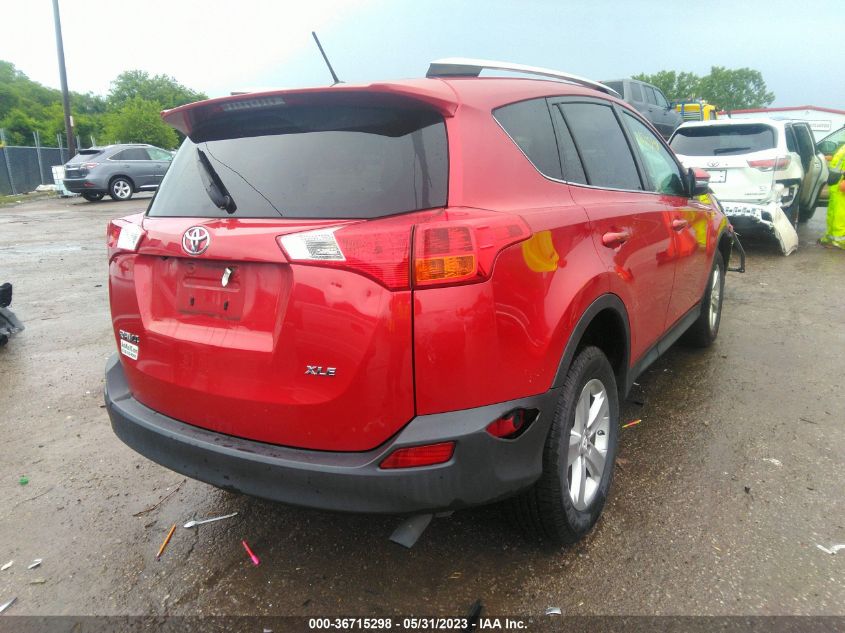 2013 TOYOTA RAV4 XLE - JTMWFREV9DD007240