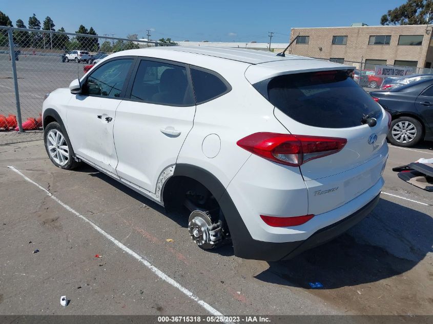 VIN KM8J2CA45JU799751 2018 HYUNDAI TUCSON no.3