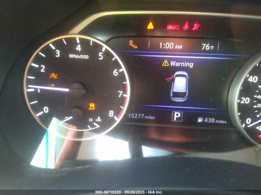 2022 NISSAN MURANO S - 5N1AZ2AJ6NC131321
