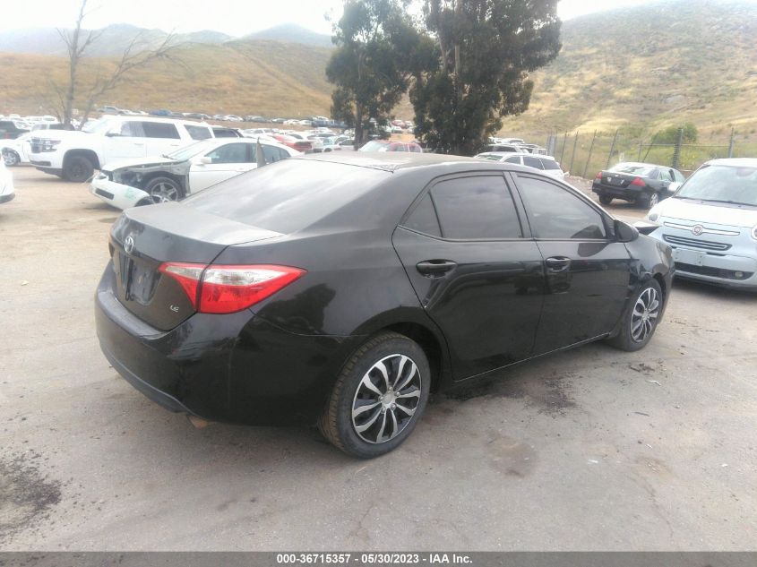 2014 TOYOTA COROLLA L/LE/S/S PLUS/LE PLUS - 5YFBURHE1EP008445