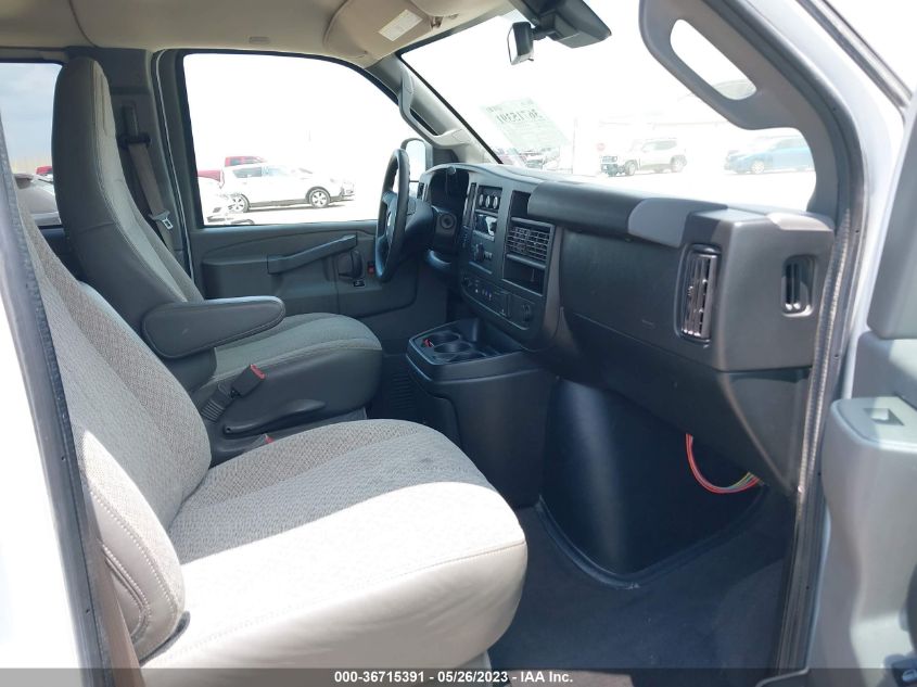 2019 CHEVROLET EXPRESS PASSENGER LT 1GAZGPFGXK1312817