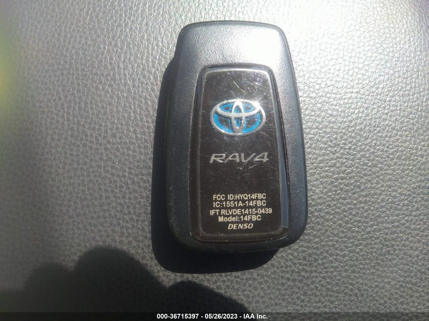 2019 TOYOTA RAV4 HYBRID XLE - 2T3RWRFV1KW028952