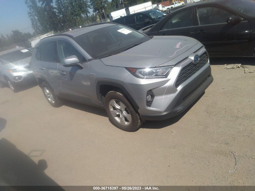 2019 TOYOTA RAV4 HYBRID XLE - 2T3RWRFV1KW028952