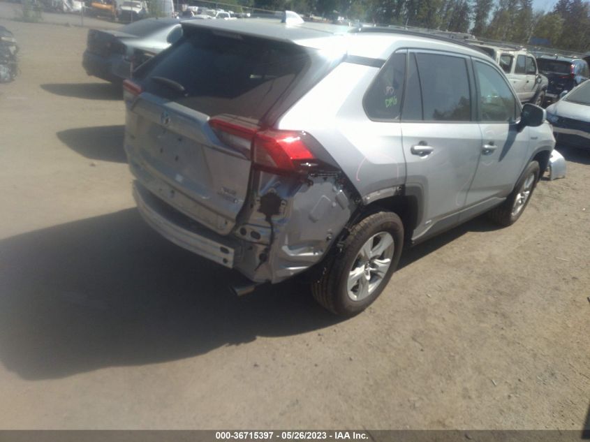2019 TOYOTA RAV4 HYBRID XLE - 2T3RWRFV1KW028952