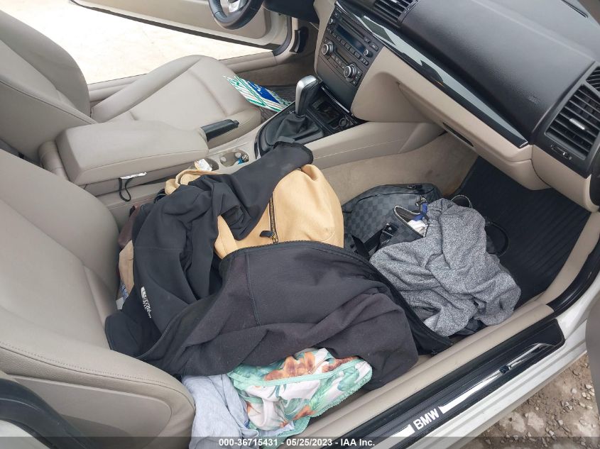 2013 BMW 1 SERIES 128I - WBAUP7C52DVP24260