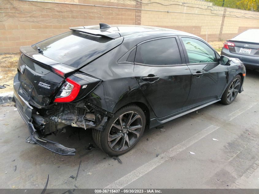 2018 HONDA CIVIC HATCHBACK SPORT TOURING - SHHFK7H99JU426609