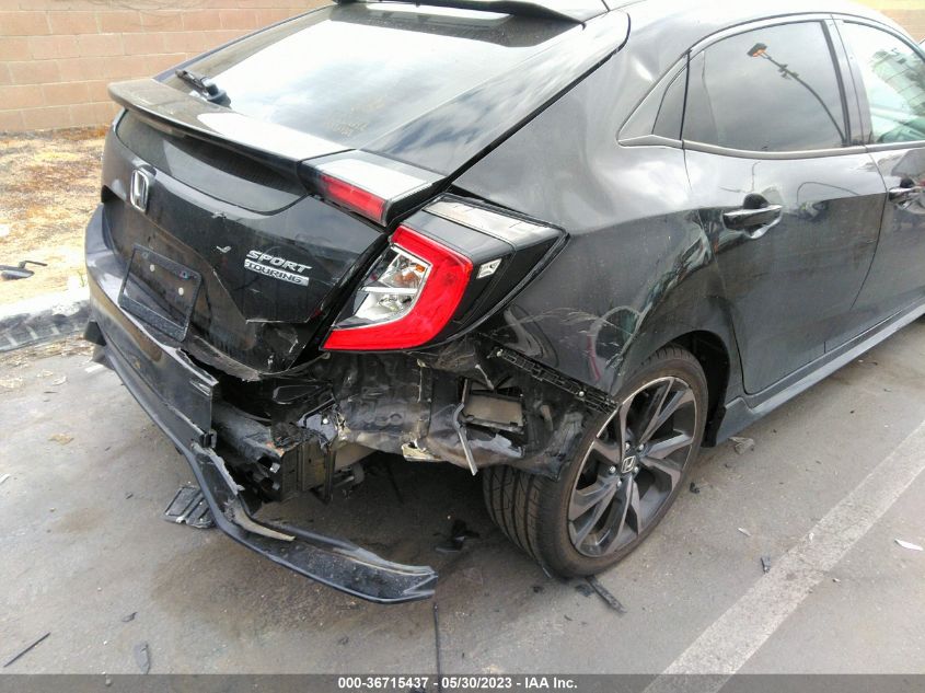 2018 HONDA CIVIC HATCHBACK SPORT TOURING - SHHFK7H99JU426609