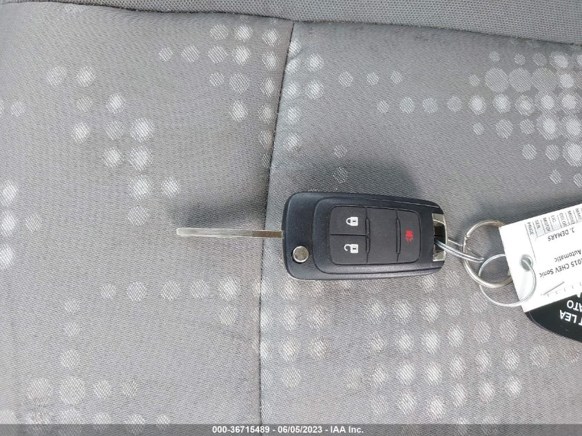2015 CHEVROLET SONIC LS - 1G1JA6SH5F4120281