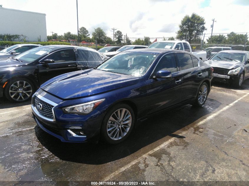 2022 INFINITI Q50 LUXE - JN1EV7BP3NM311919