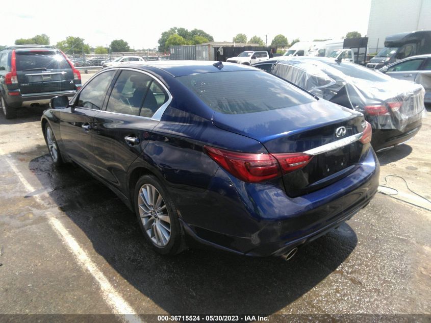 2022 INFINITI Q50 LUXE - JN1EV7BP3NM311919