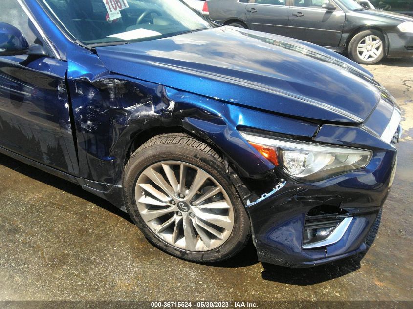 2022 INFINITI Q50 LUXE - JN1EV7BP3NM311919