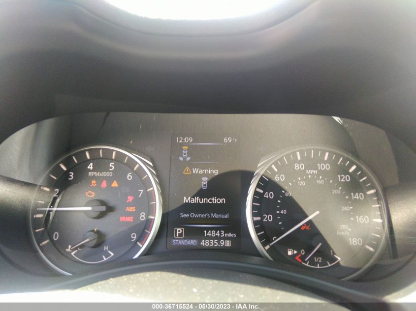 2022 INFINITI Q50 LUXE - JN1EV7BP3NM311919
