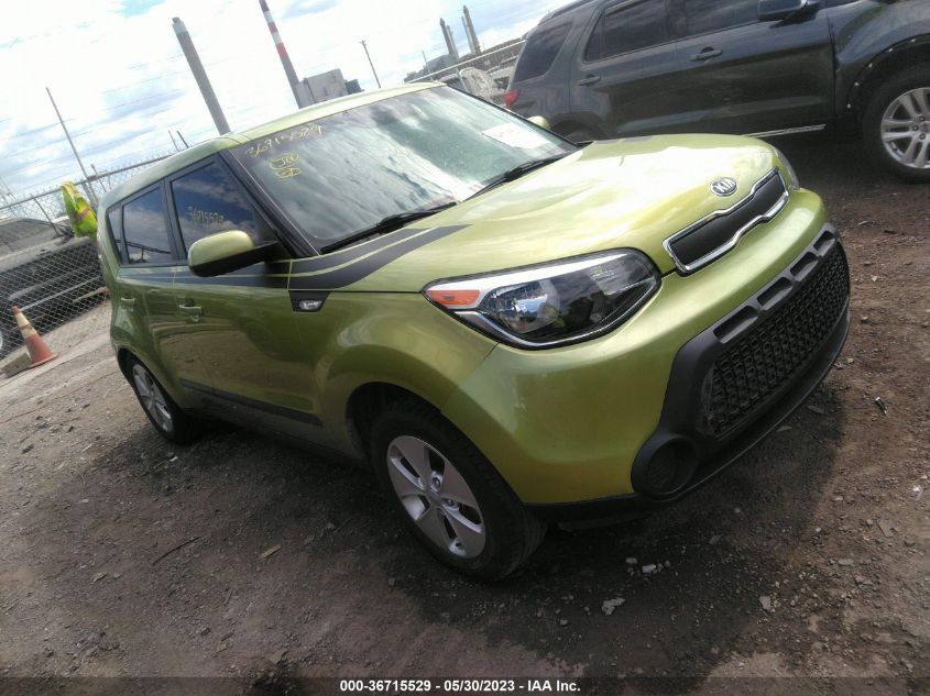 2014 KIA SOUL BASE - KNDJN2A23E7720845