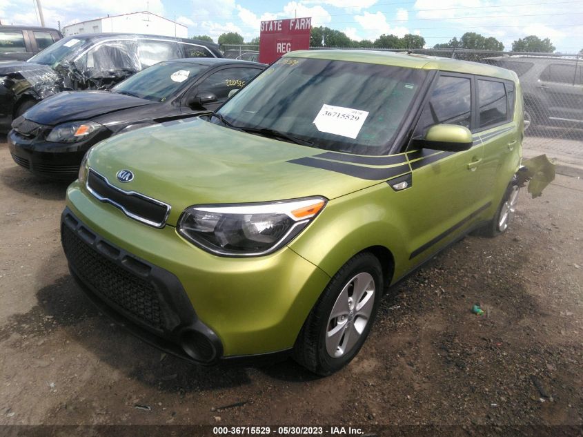 2014 KIA SOUL BASE - KNDJN2A23E7720845
