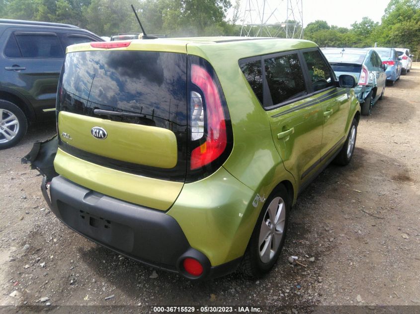 2014 KIA SOUL BASE - KNDJN2A23E7720845