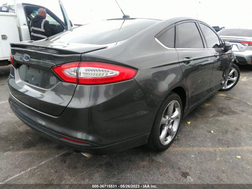 2016 FORD FUSION S - 3FA6P0G72GR356829