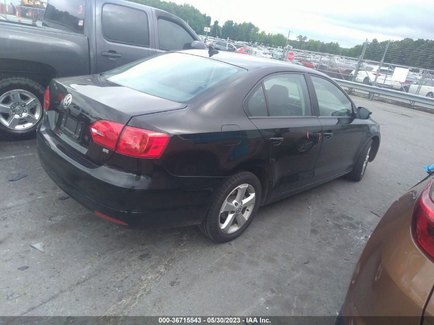 2014 VOLKSWAGEN JETTA SEDAN SE - 3VWD07AJ0EM376734