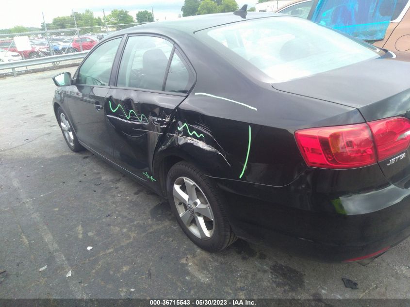 2014 VOLKSWAGEN JETTA SEDAN SE - 3VWD07AJ0EM376734