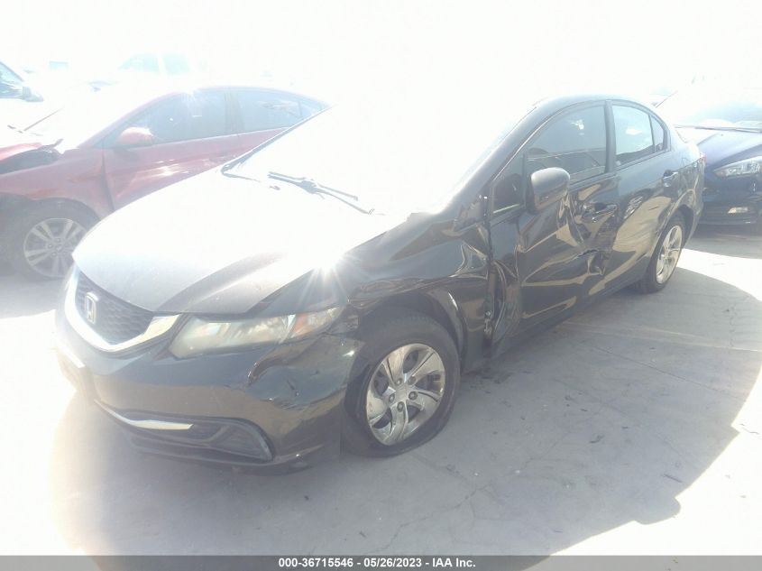2014 HONDA CIVIC SEDAN LX - 2HGFB2F52EH508297