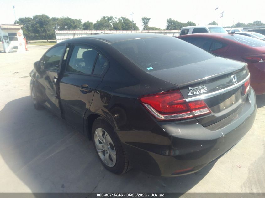 2014 HONDA CIVIC SEDAN LX - 2HGFB2F52EH508297