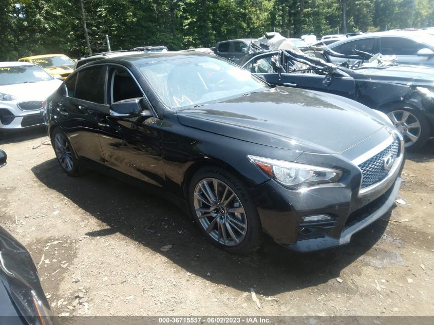 2016 INFINITI Q50 3.0T RED SPORT 400 - JN1FV7AR9GM450088