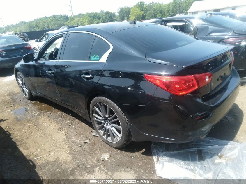 2016 INFINITI Q50 3.0T RED SPORT 400 - JN1FV7AR9GM450088
