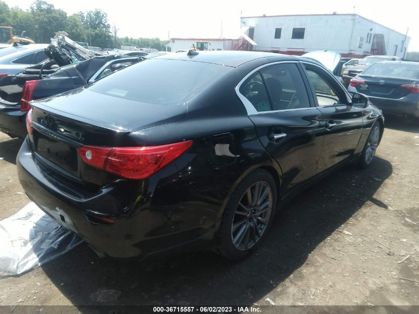 2016 INFINITI Q50 3.0T RED SPORT 400 - JN1FV7AR9GM450088