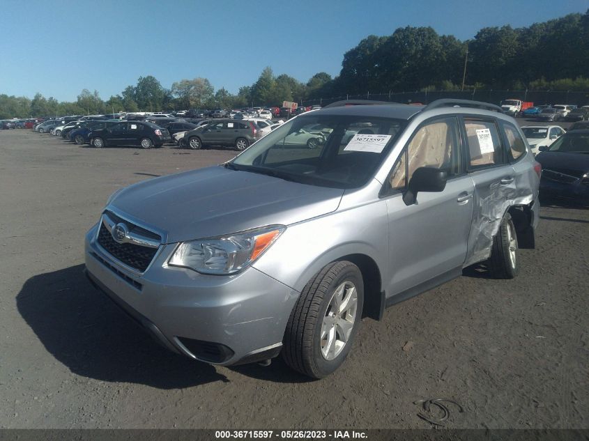 2016 SUBARU FORESTER 2.5I - JF2SJABC0GH421863