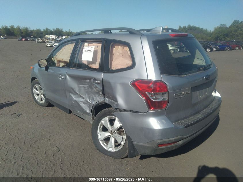 2016 SUBARU FORESTER 2.5I - JF2SJABC0GH421863