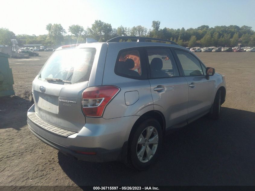 2016 SUBARU FORESTER 2.5I - JF2SJABC0GH421863