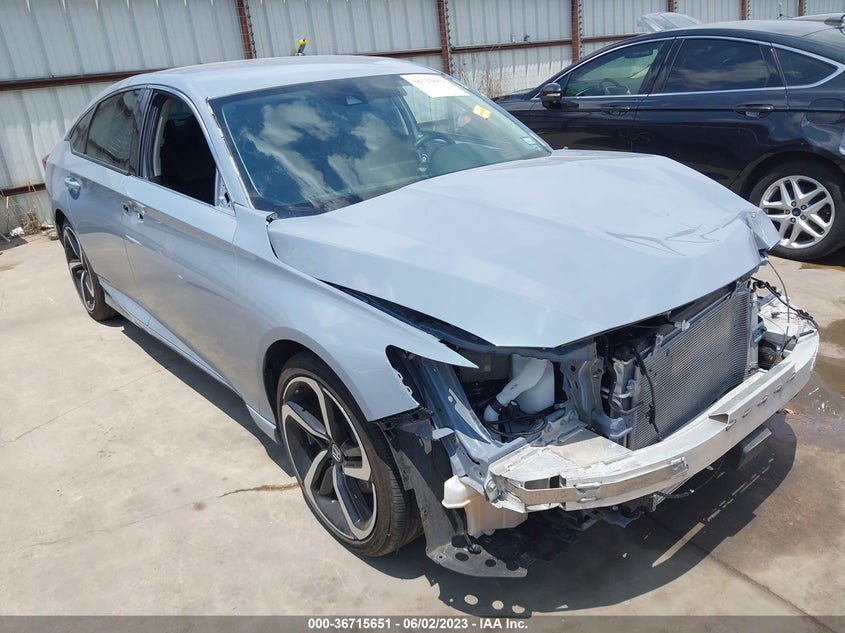 VIN 1HGCV1F48NA071853 2022 HONDA ACCORD SEDAN SPORT SE