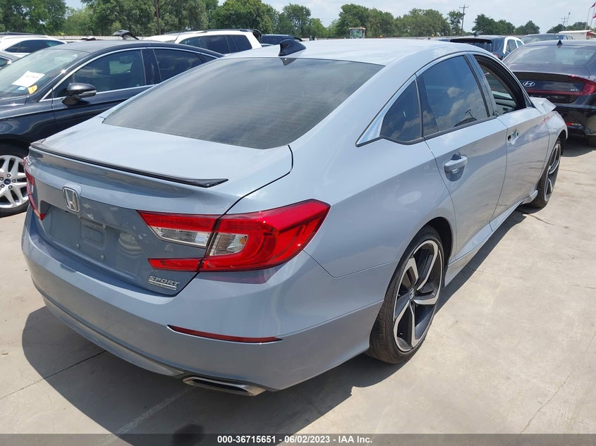 VIN 1HGCV1F48NA071853 2022 HONDA ACCORD SEDAN SPORT SE