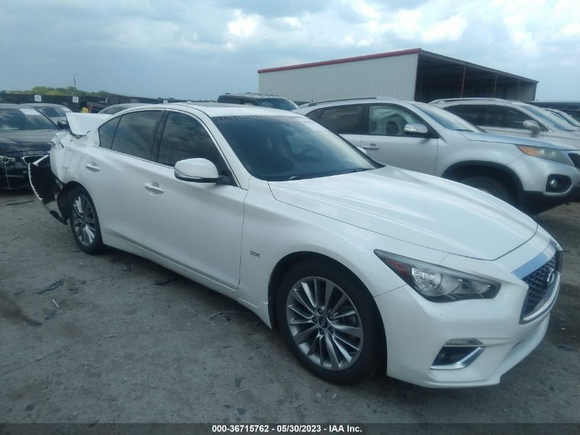 2018 INFINITI Q50 3.0T LUXE - JN1EV7APXJM354925