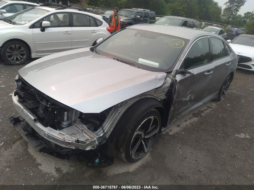 2020 HONDA ACCORD SEDAN SPORT - 1HGCV1F37LA054613