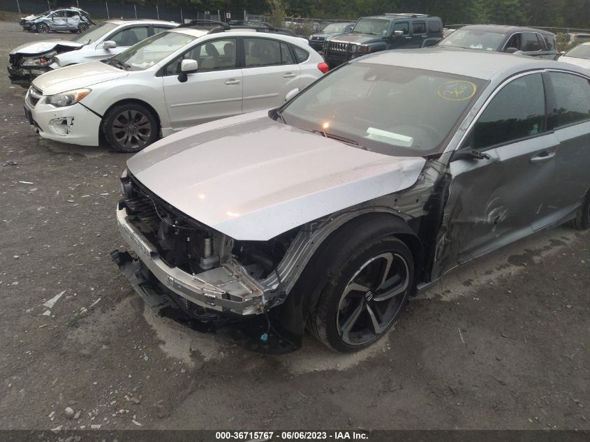 2020 HONDA ACCORD SEDAN SPORT - 1HGCV1F37LA054613