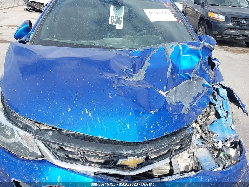 2017 CHEVROLET CRUZE LT - 1G1BE5SM0H7143209